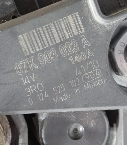 Alternador Jetta 2.5 2007 2008 2009 2010