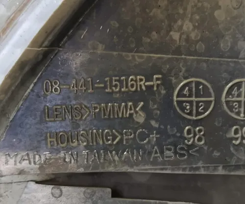 Pisca Esquerdo Passat Variant Alemão 1997 - 2005 Transparente