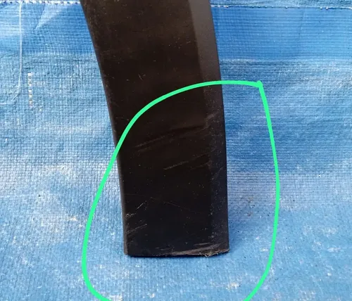 Moldura Paralama Dianteiro Direito Hrv 1.8 2016 - 2021 Preto