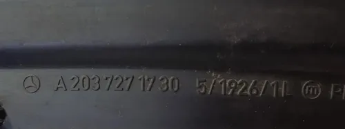 Acabamento Porta Traseira Direita Mercedes C320 2001 Preto