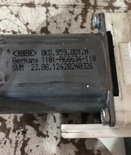 Motor Vidro Dianteiro Esquerdo Audi A4 2010 - 2015