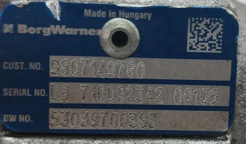 Turbina Peugeot 3008 1.6 Thp 2016 - 2020