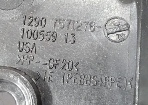 Suporte Divisória Módulo Motor Bmw X5 2007 2008