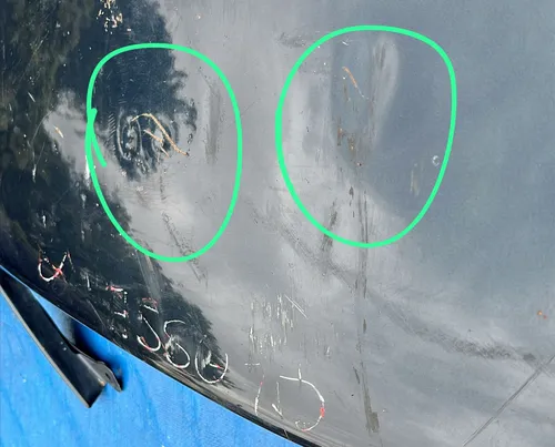 Capô Mercedes Classe A A160 A190 1998 A 2005 Avarias