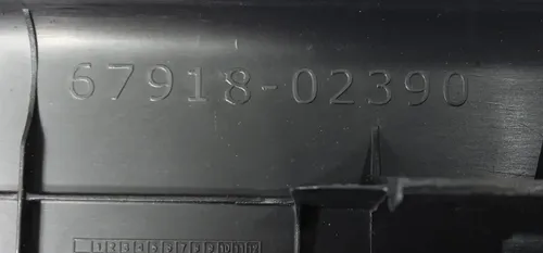 Soleira Porta Traseira Esquerda Corolla 2015 - 2019 Preto