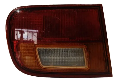 Lanterna Esquerda Tampa Honda Civic 1992 - 1996 Esquerdo/motorista Vermelho / Âmbar / Claro