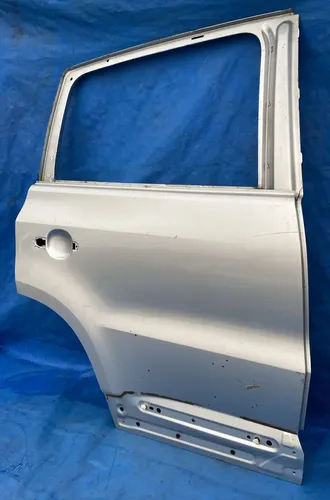 Porta Traseira Direita Tiguan 2009 2010 11 12 13 14 15 2016 Traseira Direita Prateado