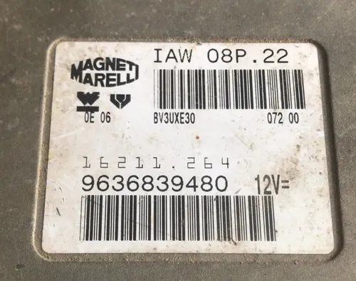 Módulo De Injeção Citroen Evasion 2.0 Iaw08p.22 / 9636839480