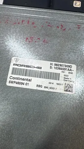 Módulo Injeção Porsche 718 Cayman 2016 / 5wp4659401