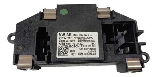 Resistência Ar Condicionado Jetta 2011 - 2019 Resistência Ar Condicionado Jetta 2011 - 2019