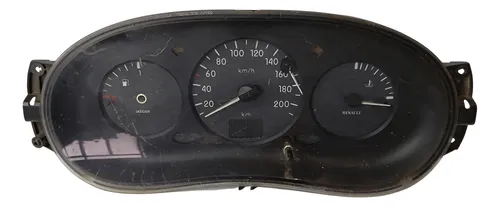 Painel De Instrumentos Renault Clio 2001 - 2006 Preto
