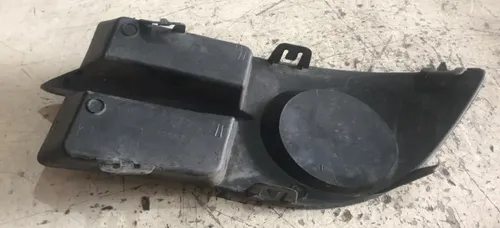 Moldura Farol Milha Sem Furo Direito Clio 2006 - 2012 Preto Esquerdo