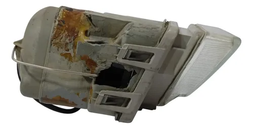 Farol De Milha Direito Mercedes Classe Sl500 1990 Avaria Preto