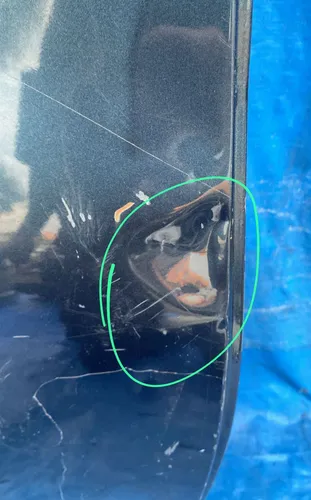 Porta Traseira Direita Sentra 2014 2015 2016 / Detalhe Traseira Direita Preto