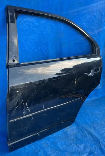 Porta Traseira Esquerda Fusion 2008 2009 2010 2011 2012 Traseira Esquerdo Preto