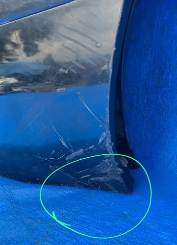 Porta Traseira Esquerda Kia Opirus 2008 / Avaria Traseira Esquerdo Preto